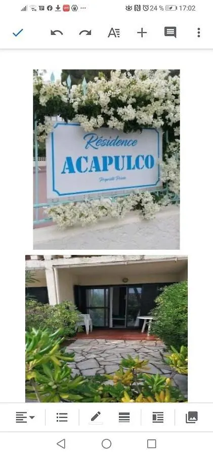 Apartmán Residence Acapulco N 71 Les Issambres